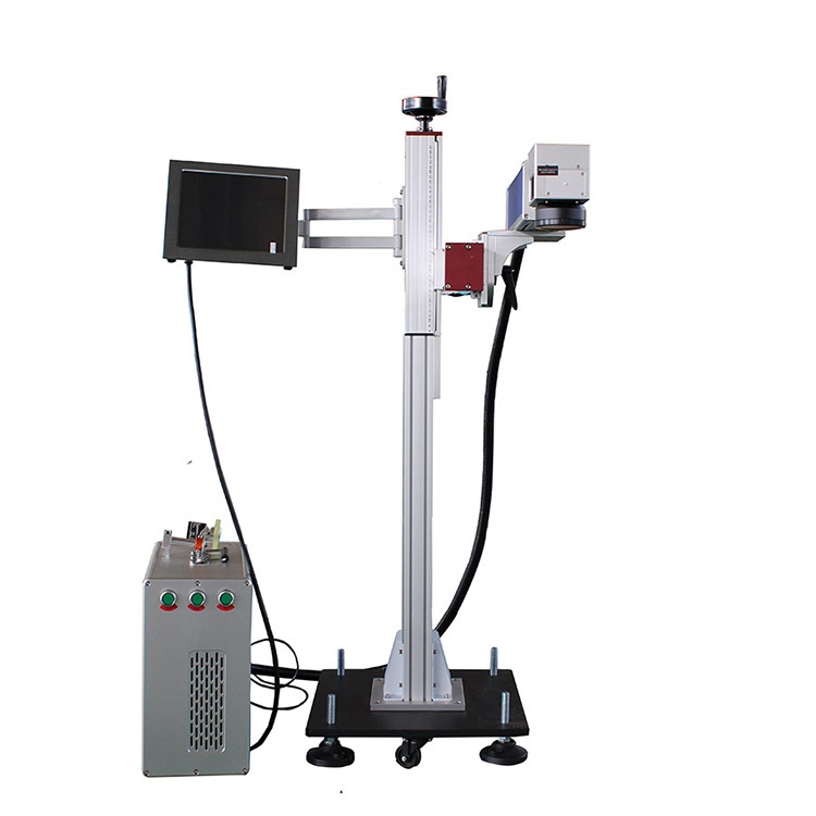 50W Fiber Fly System Laser Marking Machine