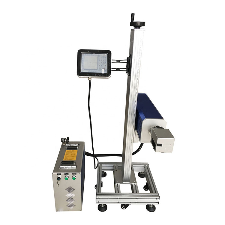 CO2 Flying Laser Marking Machine Para sa Plastic